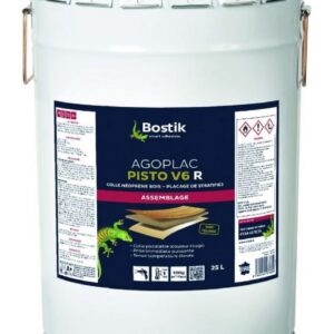 Neoprenkleber für Holz und Platten Bostik AGOPLAC PISTO V6 R 25 Liter