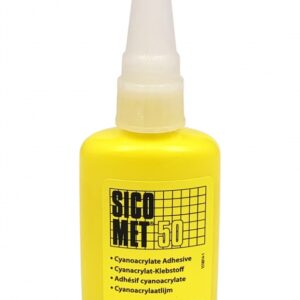 Sicomet 50 Cyanacrylat-Sofortklebstoff, hochfest, klar, 50 g