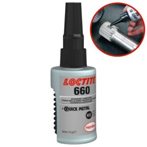 Loctite 660 Quick Metal Fügeverbindung für große Lücken, 50 ml