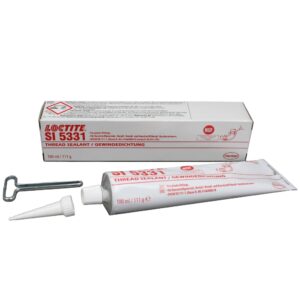 Loctite SI 5331 Gewindedichtmittel für Kunststoff-/Metallanschlüsse, 100-ml-Tube