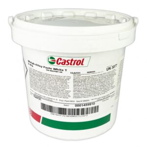 Castrol Molub-Alloy Paste White T Montagepaste NLGI 1 – 5kg Eimer