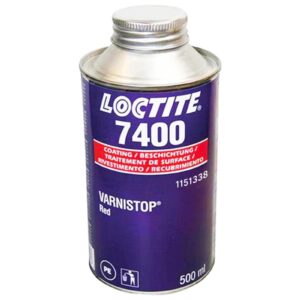 Loctite SF 7400 Varnistop Torque Dichtmittel, manipulationssicher, rot, 500 ml