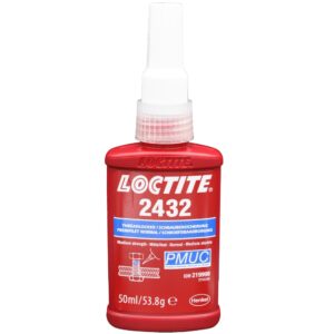 Loctite 2432 PMUC Schraubensicherung mittelfest blau 50 ml