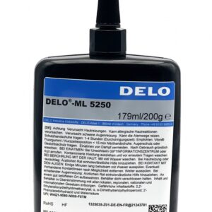 Delo ML 5250 Schraubensicherung und Gewindedichtmittel, mittelfest, blau, 200 g