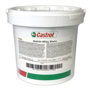 Castrol Molub-Alloy Blanc Weißes Mehrzweckfett NGLI 2 5-kg-Eimer