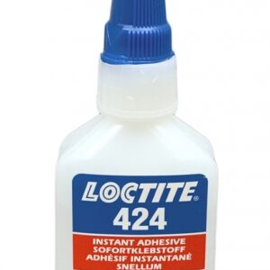 Loctite 424 Sekundenkleber auf Cyanacrylat-Ethylbasis, 50-g-Flasche