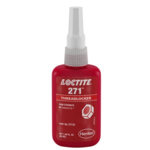 Loctite 271 Schraubensicherung für große Schrauben, hochfest, rot, 50 ml