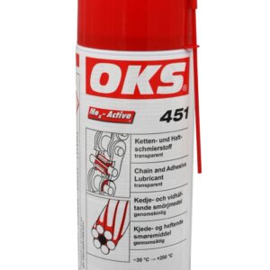 OKS 451 Ketten- und Haftschmierstoff, transparent, Spray 400ml