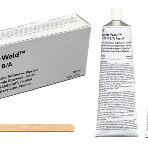 3M Scotch-Weld EC-2216 B/A Zweikomponenten-Epoxidklebstoff, flexibel, grau, 250 ml