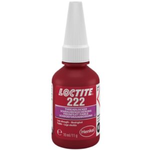 Loctite 222 Schraubensicherung mit geringer Festigkeit, violett, 10 ml