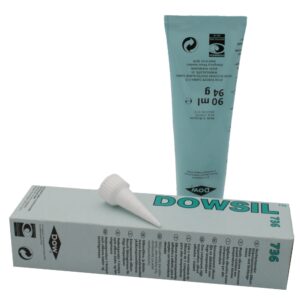 Dowsil 736 Hitzebeständiges Dichtmittel, rot, 90-ml-Tube