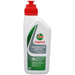 Castrol MOTORRADKÜHLMITTEL Gebrauchsfertige Wärmeübertragungsflüssigkeit, 1-Liter-Flasche
