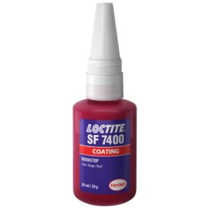Loctite SF 7400 Torque-Dichtmittel, manipulationssicher, Varnistop® rot, 20-ml-Flasche