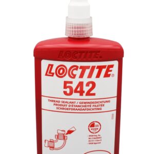 Loctite 542 Rohrgewindedichtmittel für kleine Metallanschlüsse, 250 ml