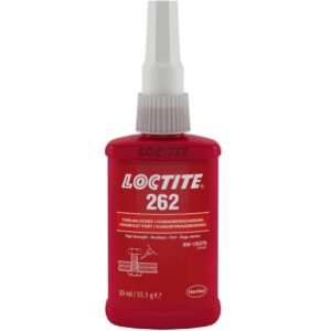Loctite 262 Schraubensicherung, thixotrop, mittel- bis hochfest, rot, 50 ml