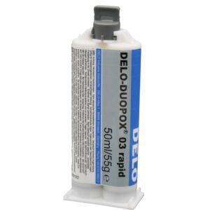 Delo-Duopox 03 Rapid Zweikomponenten-Epoxidklebstoff für Elektronik, 50 ml