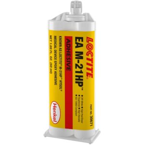 Loctite EA M-21HP MED Zweiteiliger Epoxidklebstoff für medizinische Geräte, 50 ml