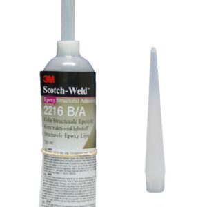 3M Scotch-Weld 2216 B/A Zweikomponenten-Epoxidklebstoff, flexibel, grau, 135 ml