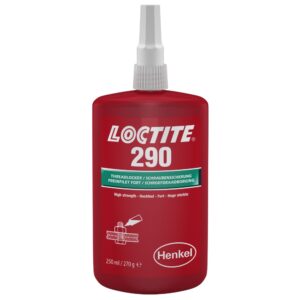 Loctite 290 Wicking Grade Threadlocker mittlerer bis hoher Festigkeit, grün, 250 m