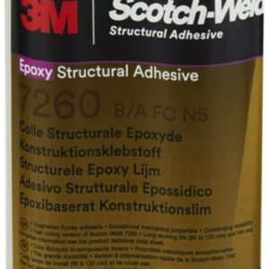 3M Scotch-Weld 7260 FC NS Zweikomponenten-Epoxidklebstoff, standfest, schwarz, 400 ml