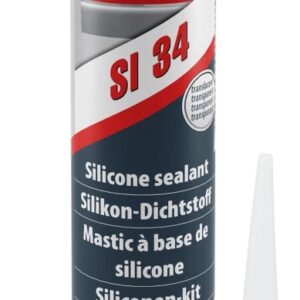 Teroson SI 34 Kartusche Silikondichtstoff transparent 300ml