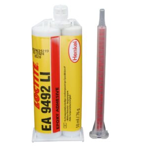 Loctite EA 9492 LI Zweikomponenten-Epoxidklebstoff für hohe Temperaturen, weiß, 50 ml