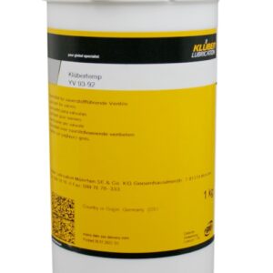 Klübertemp YV 93-92 Gleitmittel für Ventile, Armaturen NLGI 2 1kg Dose