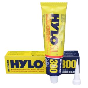 Hylosil 302 RTV Schwarzes Silikondichtmittel, 85 g Tube