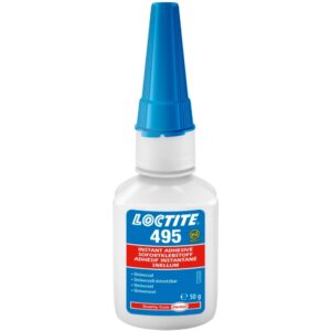 Loctite 495 Universal-Schnellklebstoff, transparent, 50-g-Flasche
