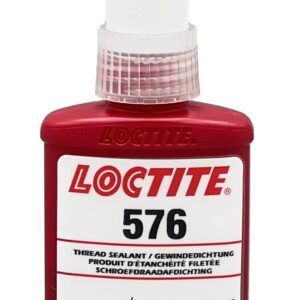 Loctite 576 Gewindedichtmittel mittlerer Viskosität, braun, 50-ml-Flasche