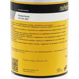 Klübertemp YV 93-302 Gleitmittel für Ventile, Armaturen 1kg Dose