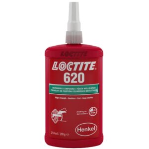 Loctite 620 Hochtemperatur-Fügeklebstoff, hochfest, 250 ml