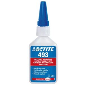 Loctite 493 CA Sofortklebstoff für Metalle mit Dochtwirkung, 50 g
