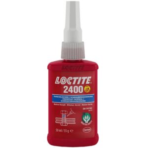 Loctite 2400 ungefährlicher Schraubensicherungsmittel mittlerer Stärke, blau, 50 ml