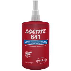 Loctite 641 Demontierbares Fügemittel mittlerer Stärke, 250 ml