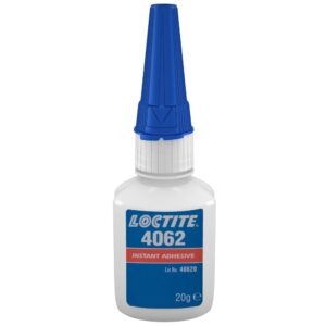 Loctite Prism 4062 Superfast CA Sofortklebstoff für Kunststoff/Gummi, 20 g