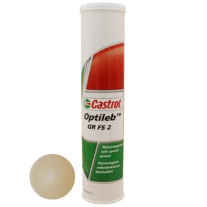 Castrol Optileb GR FS 2 Synthetisches Lagerfett H1 in Lebensmittelqualität, 380 g
