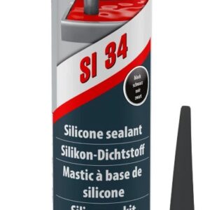 Teroson SI 34 Kartusche Silikondichtstoff schwarz 300ml