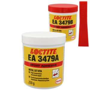 Loctite EA 3479 Zweikomponenten-Epoxidklebstoff-Hochtemperatur-Reparaturset 500 g