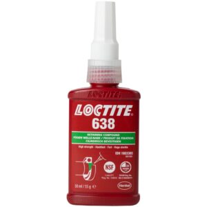 Loctite 638 Fügemittel, schnell aushärtend, hochfest, grün, 50 ml