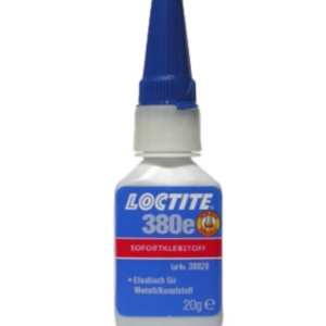 Loctite 380E Black Max CA Sekundenkleber, gehärtet, niedrige Viskosität, 20 g