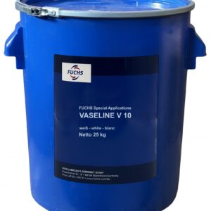 Fuchs Vaseline White V 10 Schmierstoff für die Lebensmittel- und Medizinindustrie 25 kg