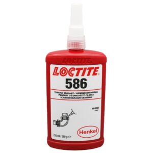 Loctite 586 Rohrgewindedichtmittel für Messing/Kupfer, hochfest, 250 ml