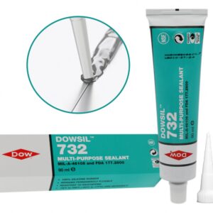 Dowsil 732 Clear Mehrzweck-Silikondichtstoff, 90-ml-Tube