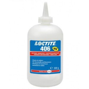 Loctite 406 Cyanacrylat-Sofortkleber mit niedriger Viskosität, 500 g