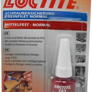 Loctite 243 Schraubensicherung mittelfest blau 5 ml