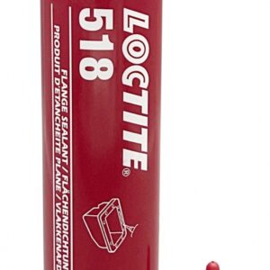 Loctite 518 Flüssiges Dichtungsmittel mittlerer Stärke rot 300 ml Tube rot