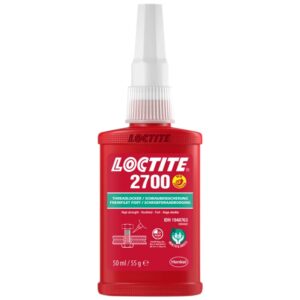 Loctite 2700 ungefährlicher Schraubensicherungslack mit hoher Festigkeit, grün, 50 ml