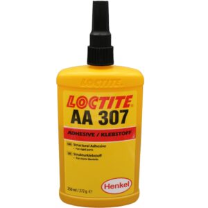 Loctite AA 307 Urethan-Klebstoff für Metallteile mit kleinen Lücken, 250 ml