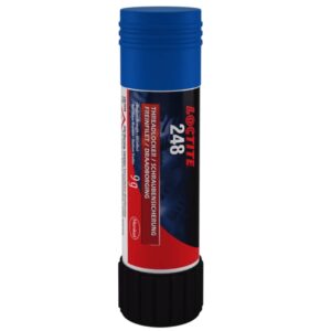 Loctite 248, tropffreier, mittelfester, blauer 9-g-Stick